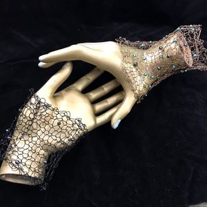 Fairy Armor handmade wire cuff bracelets